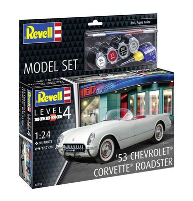 Revell 1953 Corvette Roadster Model Set Geschenkset in 1:24 Revell 67718 Bausatz