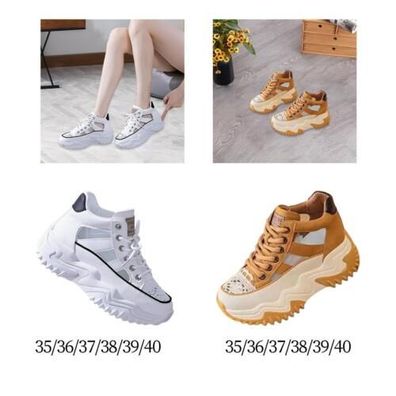 Damen Casual Sneakers Rutschfeste flache Schuhe zum Laufen Wandern Herbst