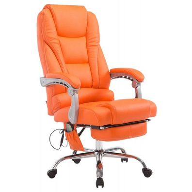 Bürostuhl Pacific mit Massagefunktion V2 (Farbe: orange)