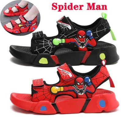DE Jungen Outdoor Spider-man Strand Sandalen Sneaker Kinderschuhe Kindersandalen