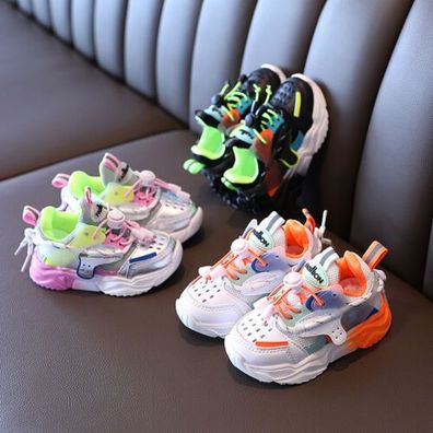 Kinderschuhe Casual Running Schuhe Jungen Madchen Mesh Sneakers Atmungsaktiv