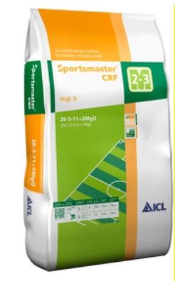 ICL Sportsmaster High N 26-5-11 + 2MgO + TE Profi Rasendünger Sportrasen 5kg 10kg