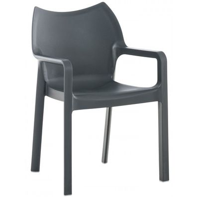 Stuhl DIVA (Farbe: dunkelgrau)