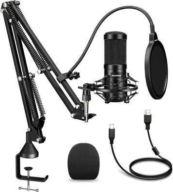 USB Mikrofon Kondensatormikrofon PC Mikrofon Set