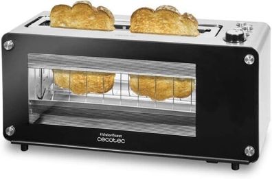 Toaster VisionToast, 1260 W, 2-Scheiben-Kapazität, Glastüren, 3Funktionen, BEULE