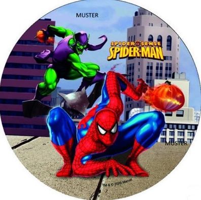 Tortenaufleger Spiderman Oblatenpapier Premium Tortendekoration # 6