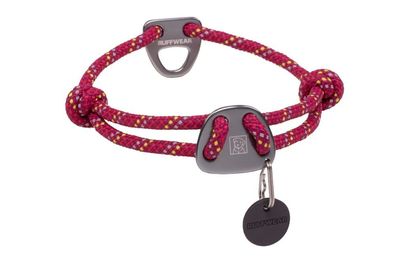 Ruffwear Knot-a-Collar Hundehalsband Hibiscus Pink - Größe: 51-66cm