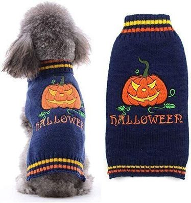 Haustier Kostüm Halloween Kürbis Hund Pullover Fashion Urlaub Party Doggyzstyle