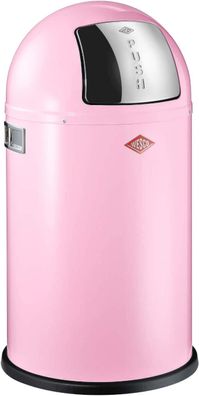 Mülleimer - Abfallsammler Pushboy Junior 22 Liter pink, 63 x 35 cm