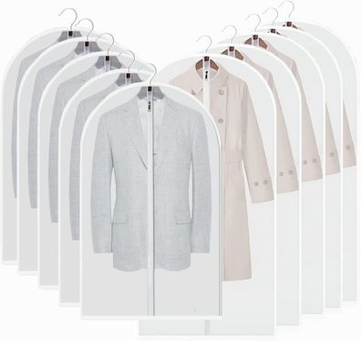 Kleidersäcke 10 Stücke Kleidersack Anzug Lange Transparent