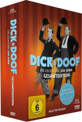 Dick & Doof TV-Gesamtedition 10 DVDs Min: 2450 s/ w Alle 98 Folgen - ALIVE AG 6