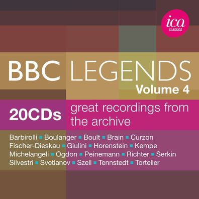 Gustav Mahler (1860-1911): BBC Legends Vol.4 - - (CD / B)