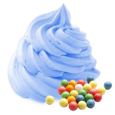 Kaugummi blaues Frozen Joghurt Pulver