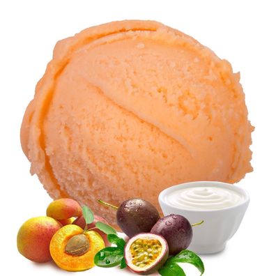 Pfirsich Maracuja Joghurt Veganes Eis Pulver Zuckerfrei Laktosefrei