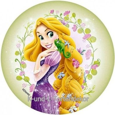Tortenaufleger Prinzessin Rapunzel Dekoration Oblatenpapier Geburtstag Party # 1
