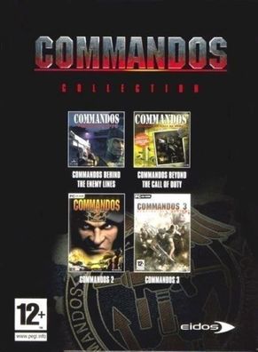 Commandos Collection (PC, 2010, Nur der Steam Key Download Code) Keine DVD, No CD