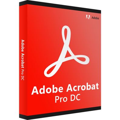 Adobe Acrobat Pro DC 2024, Vollversion, Deutsch, Windows