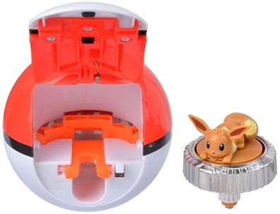 Glumanda Spielzeug mit Drehung Pokéball Poké-Balls Pokémon Kampfspitze Figur Pokemon