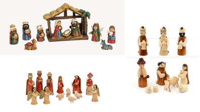 Heilige Familie und Krippenfiguren 5,0 - 15,0 cm