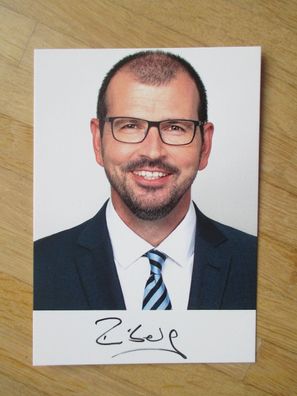 Brandenburg Minister SPD Steffen Freiberg - handsigniertes Autogramm!!!