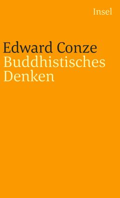 Buddhistisches Denken, Edward Conze
