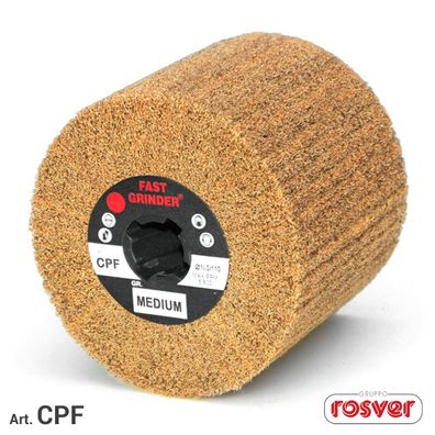Schneid -und Poliervliesrad 105x100 medium