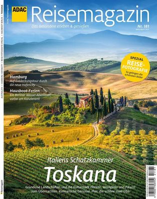ADAC Reisemagazin Schwerpunkt Toskana,