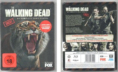 The Walking Dead - Die komplette 8 Staffel - Bluray Steelbook Edition Uncut - OVP