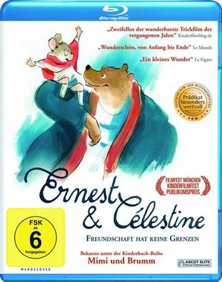 Ernest & Célestine (Blu-ray) - Al!ve 5940452 - (Blu-ray Video / Familienfilm)