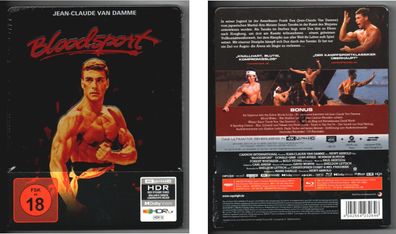 Bloodsport - 4K Ultra HD + Bluray Steelbook Edition - OVP - Jean Claude Van Damme