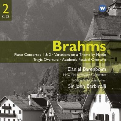 Klavierkonzerte Nr.1 & 2: Johannes Brahms (1833-1897) - Warner Cla 2434769392 - ...