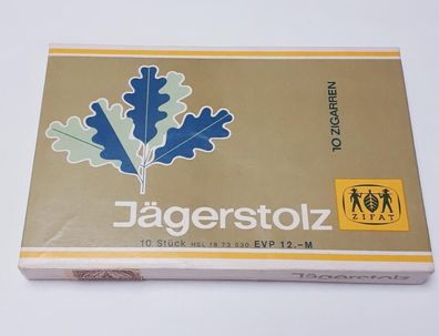 DDR Zigarrenschachtel Zifat Jägerstolz