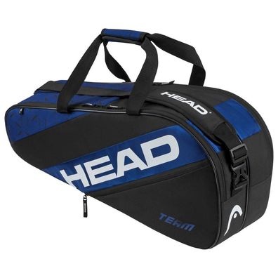 Head Team Racquet Bag M Black/ Blue Tennistasche Schlägertasche