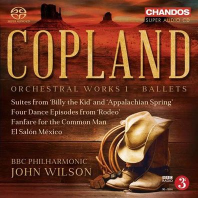 Aaron Copland (1900-1990): Orchesterwerke Vol.1 - Ballette - Chandos 0095115516423...