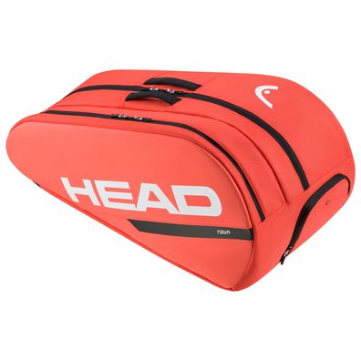 Head Tour Racquet Bag L Orange Tennistasche