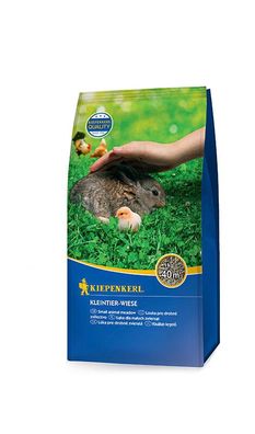 Kiepenkerl Kleintier-Wiese, Inhalt: 1kg für 40 m², vielfältige Futtergräser, säurearm