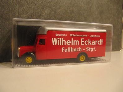 1:87 Albedo : MB 311 HAUBER KOFFER "ECKARDT/STUTTGART", NEU