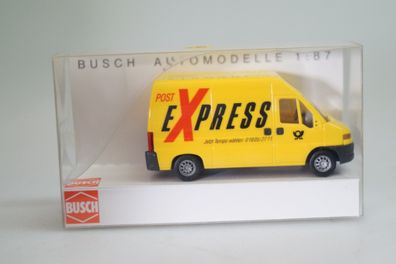 1:87 Busch 47317 Fiat Ducato Post Express, neu