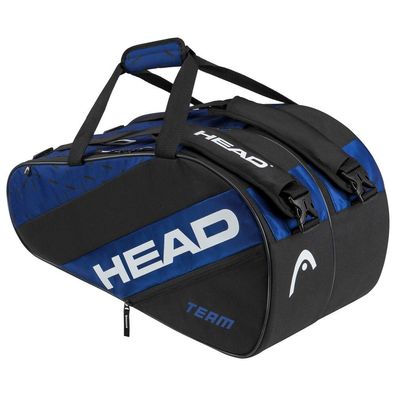 Head Team Padel Bag L Black/ Blue Padeltasche Schlägertasche