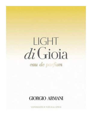 Giorgio Armani Light di Gioia Eau de Parfum 30 ml Damen