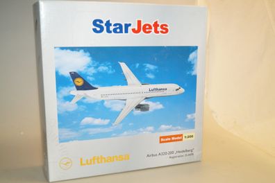 1:200 StarJets DJDLH003 Airbus A320 Lufthansa Heidelberg, unbespielt