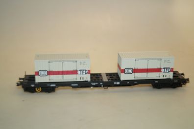 h0 Märklin 47048 Containertragwagen Sgs 693, top/ ohne ovp/ DC-Achsen