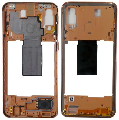 Original Samsung Galaxy A40 SM-A405F Mittelrahmen Lautsprecher NFC Orange Gut
