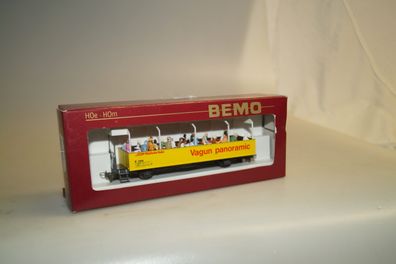 H0m: Bemo 3280 109 Aussichtswagen B 2099 - neuw./ ovp