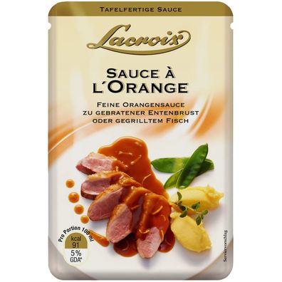 Lacroix Sauce a l Orange feine Orangensauce zu fleisch 150ml