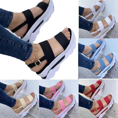 Sommer Sandalen Freizeit Schuhe Mittelschuhe Damen Slide Outdoor-Schuhe Damen