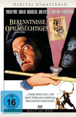 Bekenntnisse eines Opiumsüchtigen - Vincent Price DVD/ NEU/ OVP