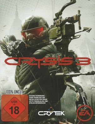Crysis 3 (PC, 2013, Nur der EA APP Key Download Code) Keine DVD, Keine CD