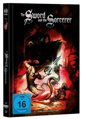 The Sword and the Sorcerer (Talon...) 4-Disc watt. Mediabook E (4K UHD] UNCUT
