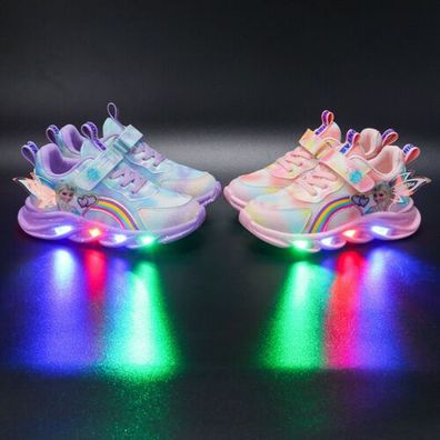 Kinder Madchen LED Leuchtende Schuhe Blinkende Turnschuhe Kinder Aufleuchten Turnschu